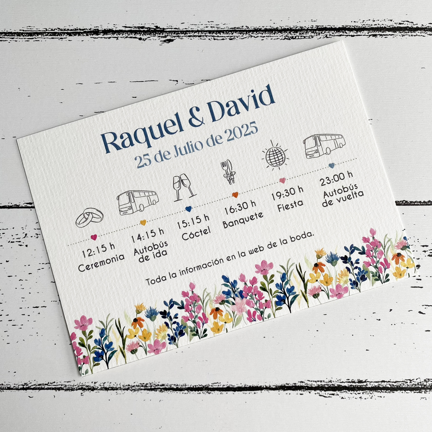 Invitación de boda Acantis - Imagen 4