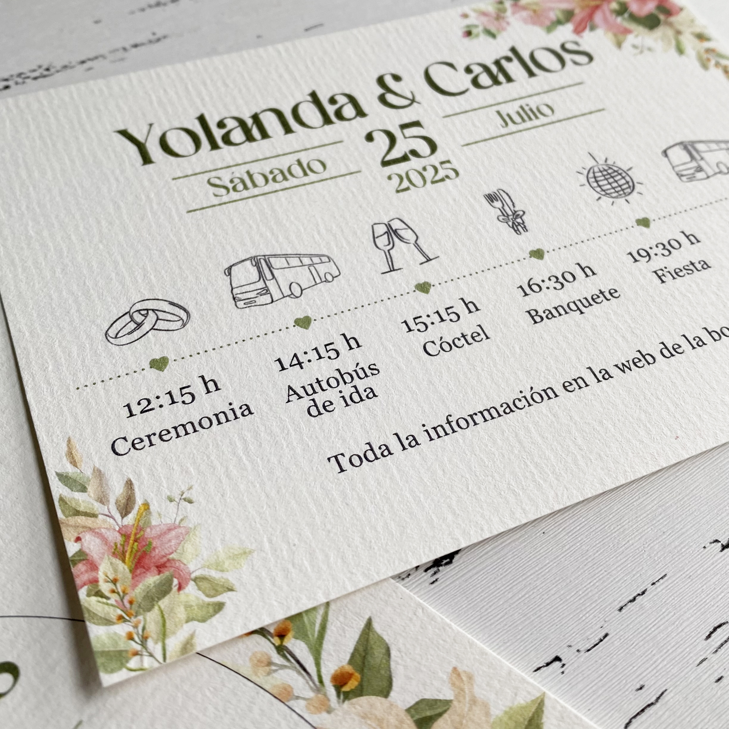 Invitaci贸n de boda Artemisa - Imagen 5