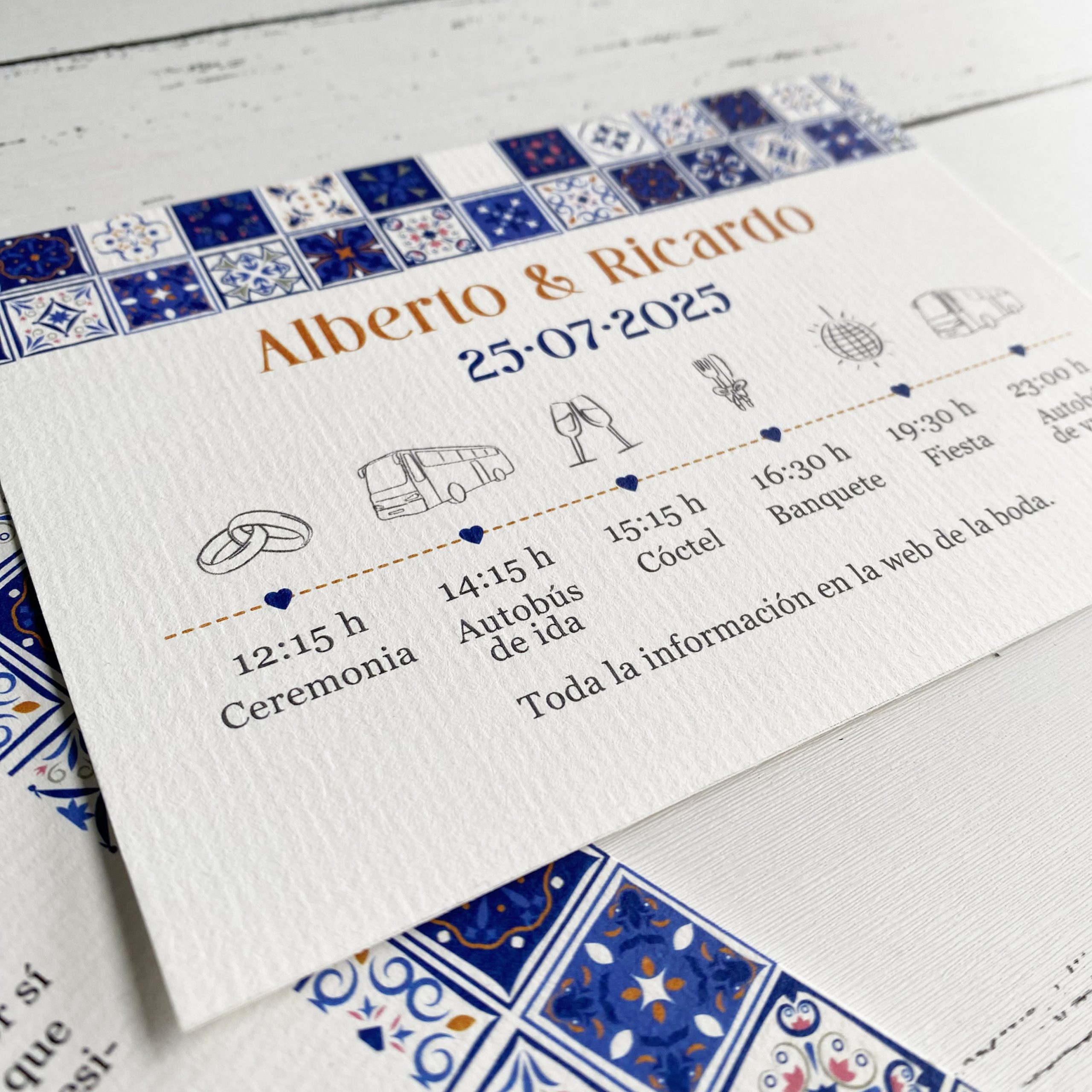 Invitaci贸n de boda Aurora - Imagen 5