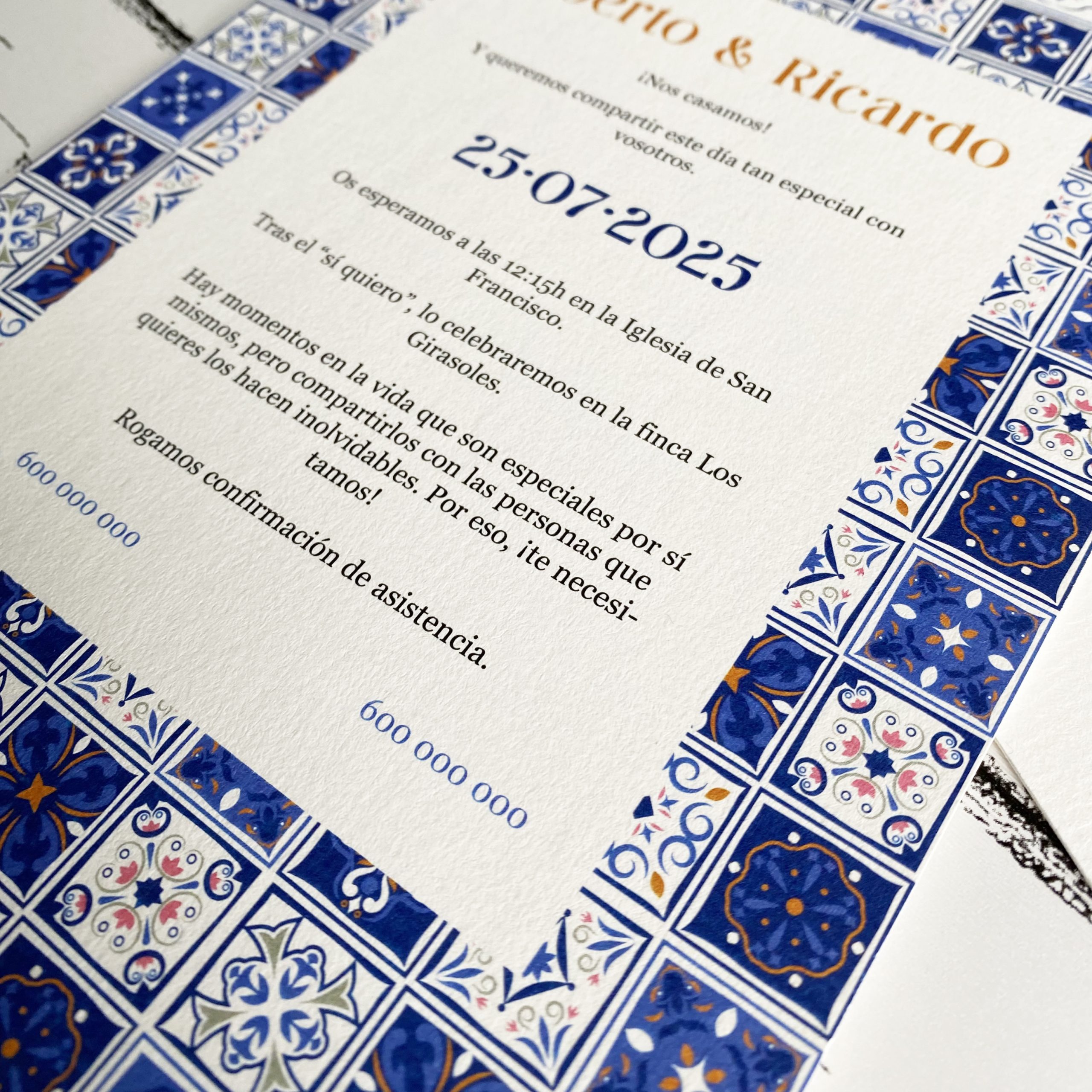 Invitaci贸n de boda Aurora - Imagen 3