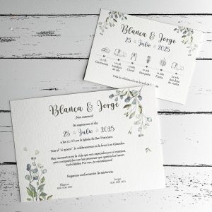 Invitación de boda Feme