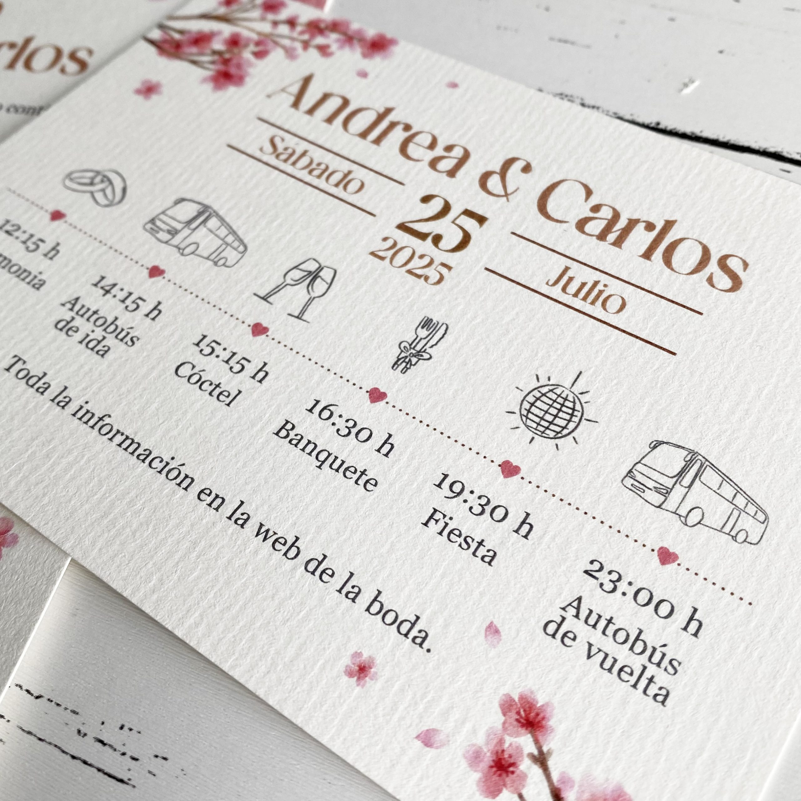 Invitaci贸n de boda Gaia - Imagen 5