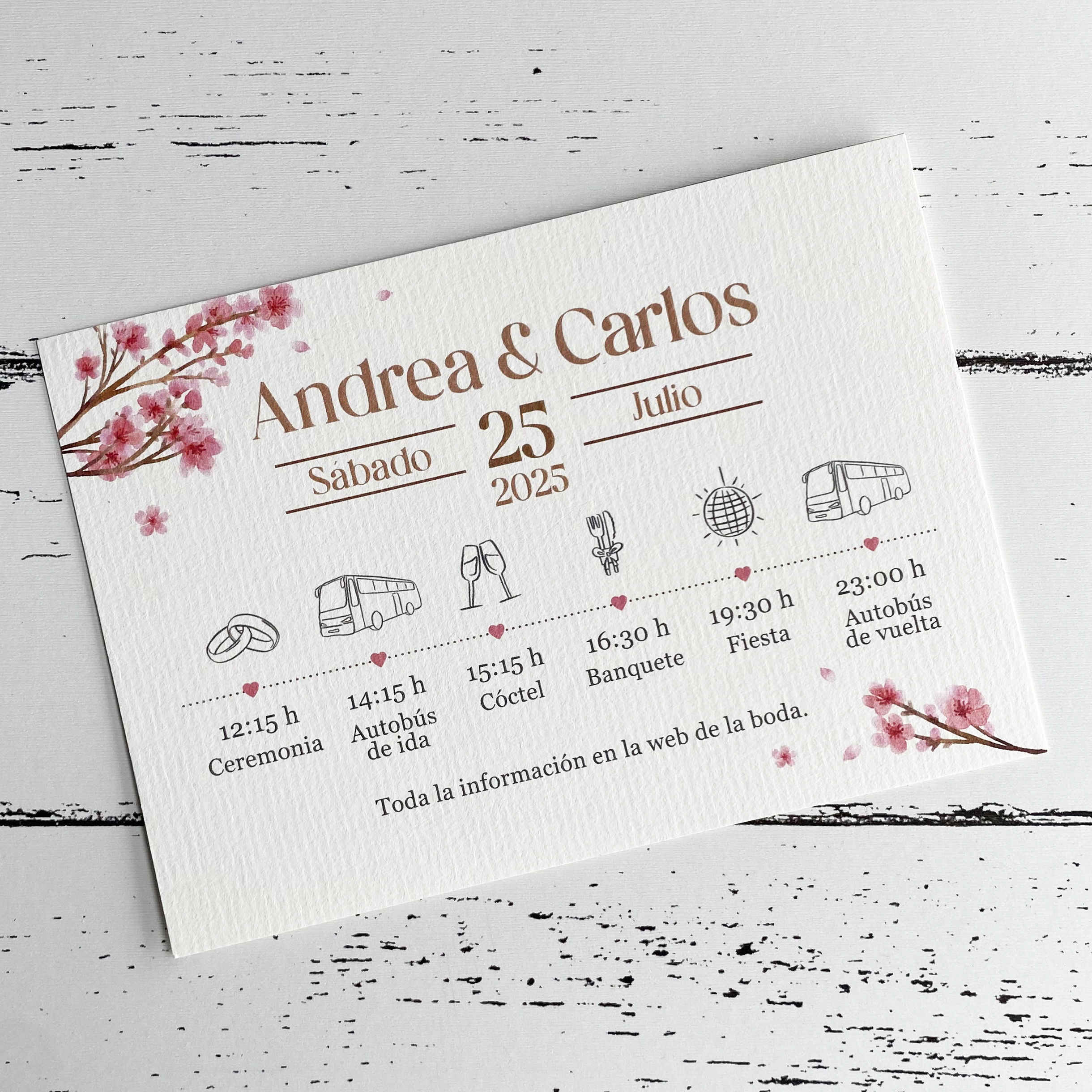 Invitaci贸n de boda Gaia - Imagen 4