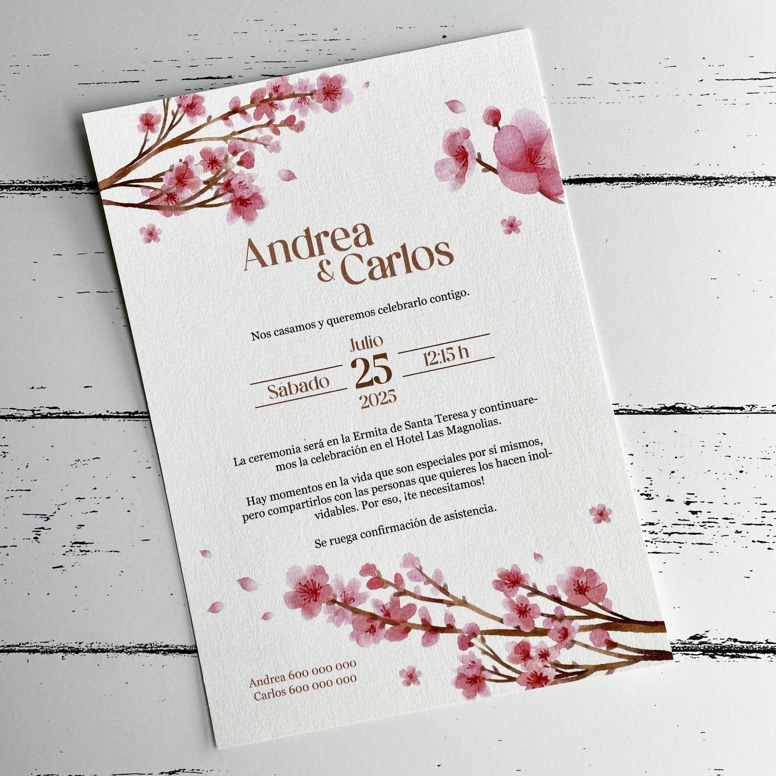 Invitaci贸n de boda Gaia - Imagen 2