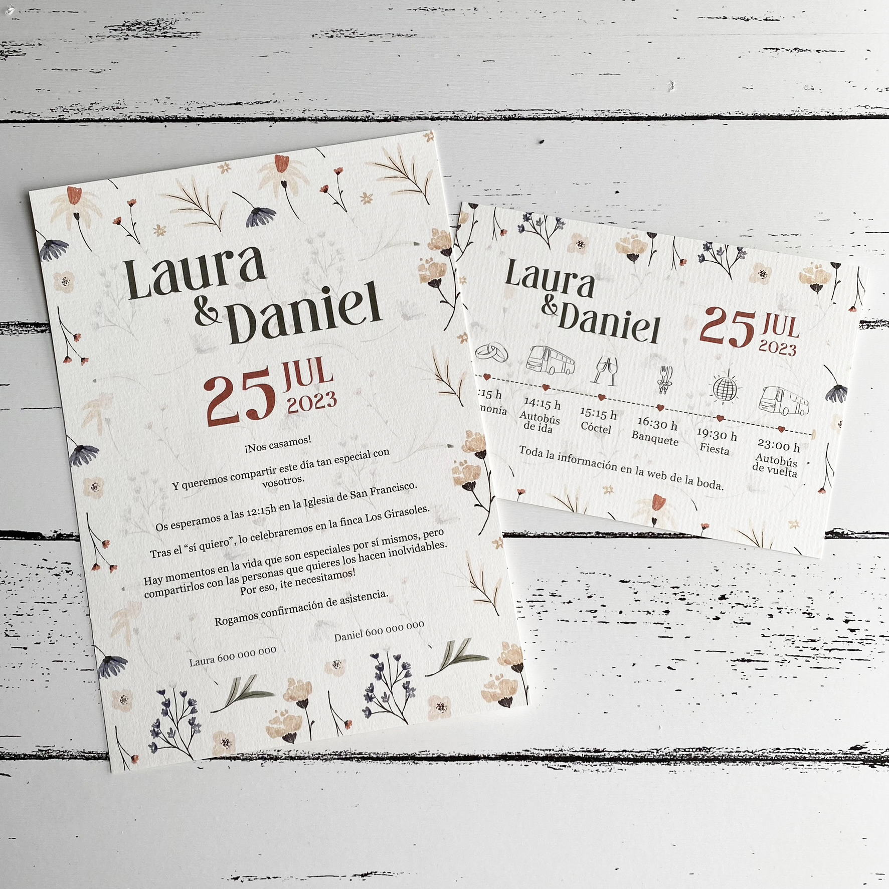 Invitaci贸n de boda Hera