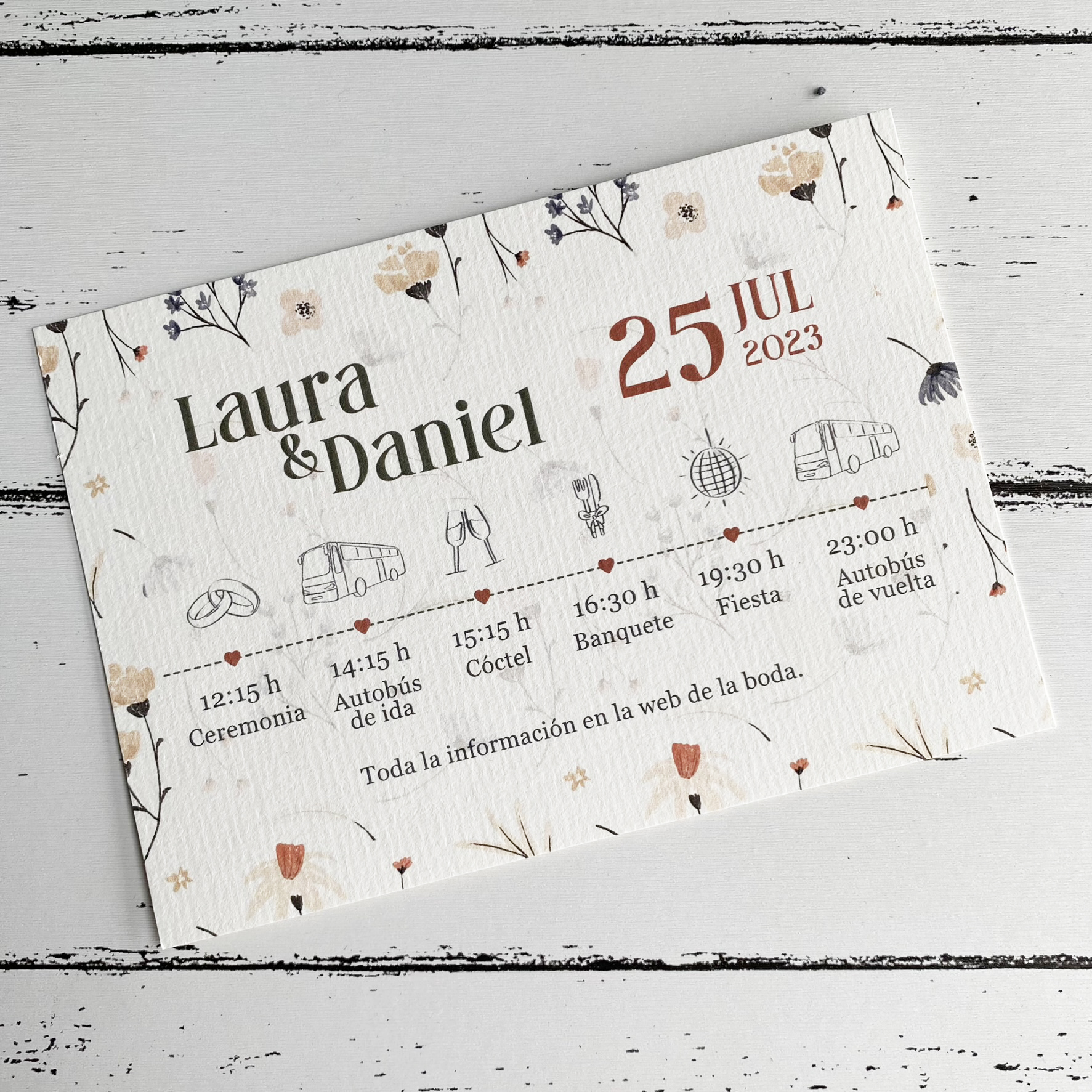 Invitaci贸n de boda Hera - Imagen 4