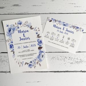 Invitación de boda Pandora