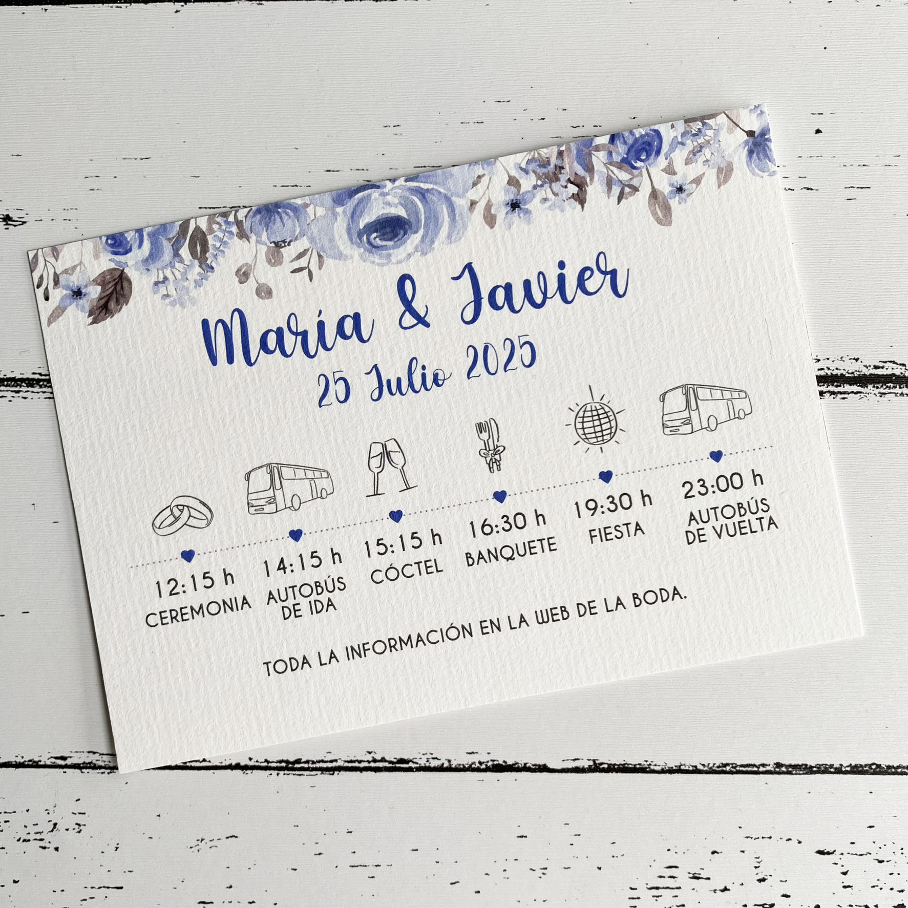 Invitaci贸n de boda Pandora - Imagen 3