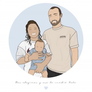 Ilustración semidetallada